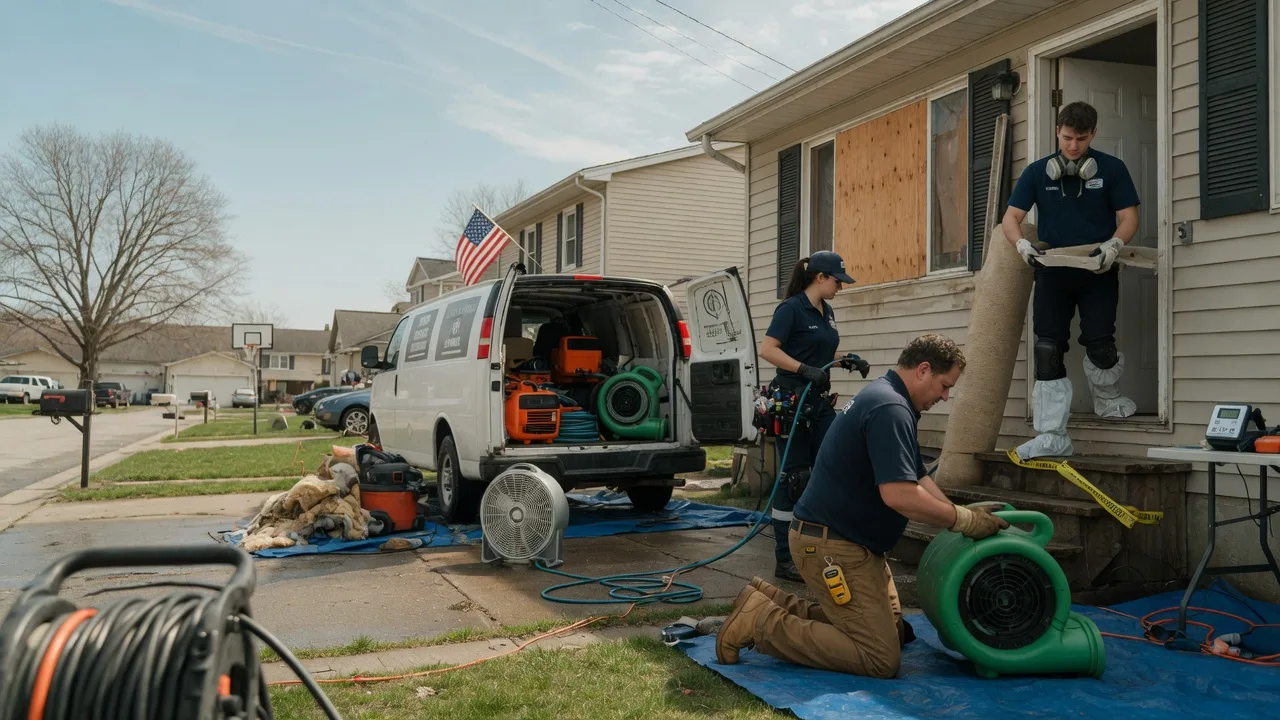 Water Damage Restoration in Roscoe, TX near me